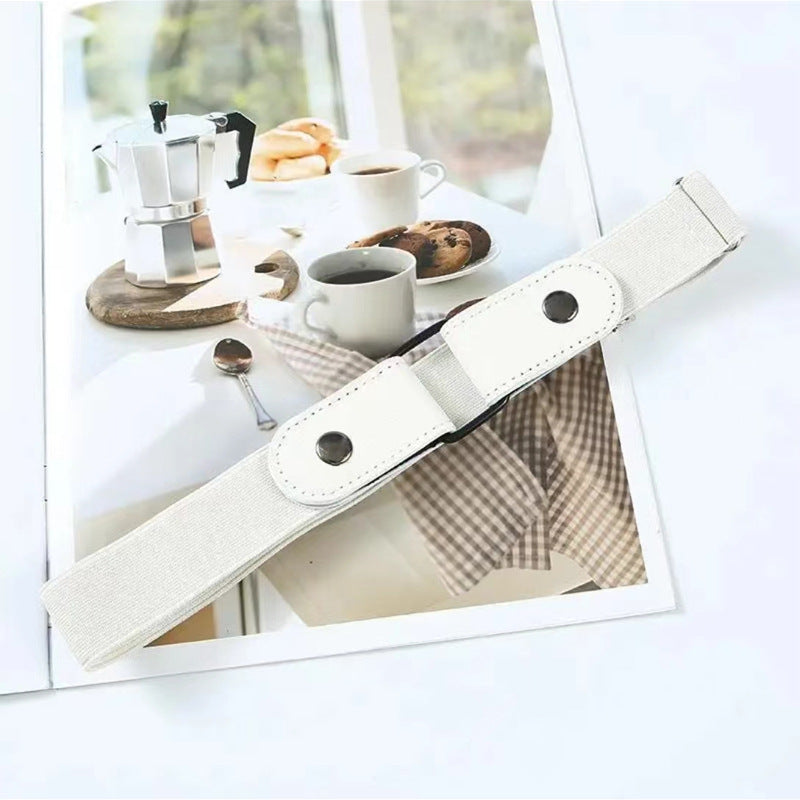 Women's Elastic Non-porous Decorative All-matching Jeans Belt Women's Elastic Non-porous Decorative All-matching Jeans Belt